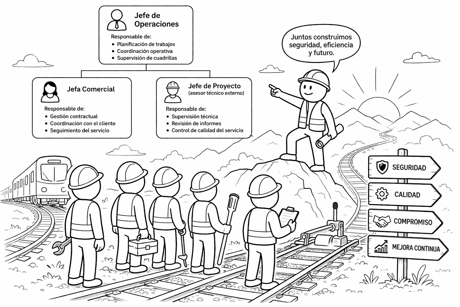 Organigrama del Equipo de Gestión